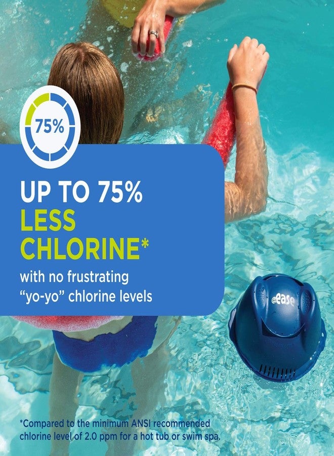 فروغ خرطوشة سمارت كلور بديلة من FROG @Ease للاستخدام مع نظام FROG @Ease العائم لأحواض السباحة - نظام تعقيم أحواض السباحة يدعم استخدام كميات أقل من الكلور - عبوة واحدة - Image 4